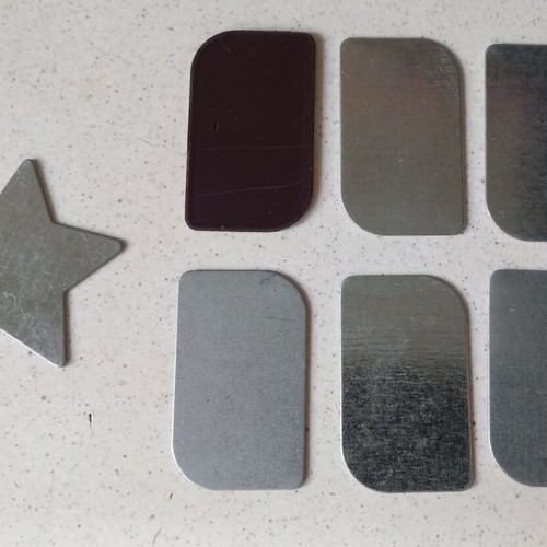 Ninja tags used, pack of 7 with one magnetic