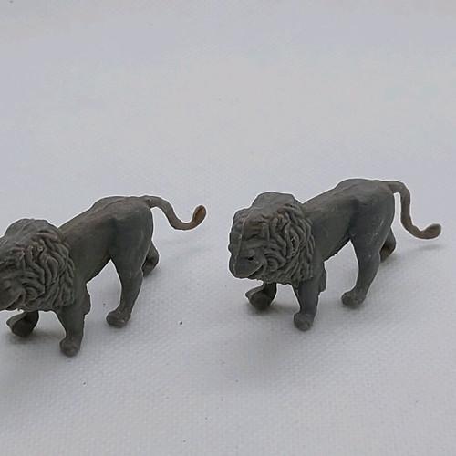 Biokonto figures used, vintage 1970 animal set