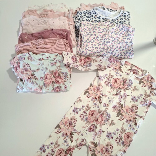 Set of 10 Next baby bodysuits 9–18 months used
