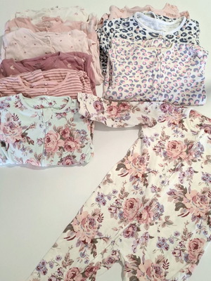 Set of 10 Next baby bodysuits 9–18 months used