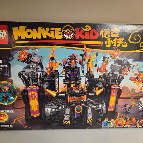 Lego 80016 Monkie Kid The Flaming Foundry new