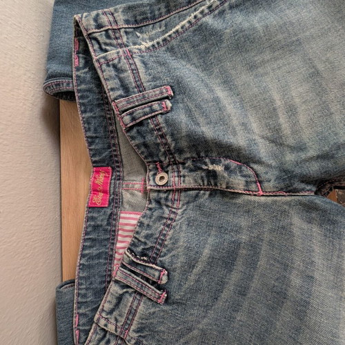 Eva Moritz Y2K low-rise flare jeans, vintage
