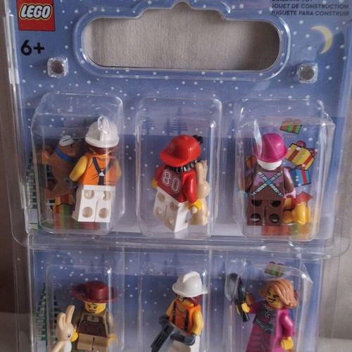 Lego Build-a-Minifigure Set sealed, 2 packs with 6 figures