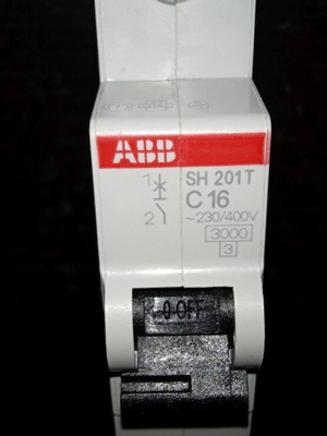 ABB Miniature Circuit Breaker 1P C16A 3kA 230V SH201T-C16 SH200T new protection switch