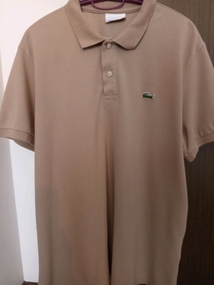Lacoste T-shirt like new, beige, size L