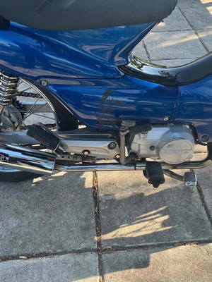 Motosport μαυροταμπελι μεταχειρισμένο για Honda Supra Astrea C50 GLX DV