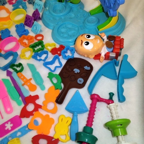 Play-Doh set used, with non-working figure included