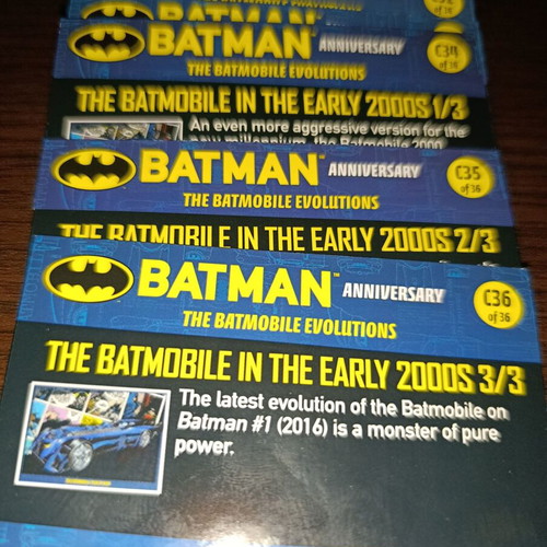 Panini Batman 80 Years Sticker Set like new