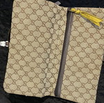 Gucci crossbody bag, beige canvas