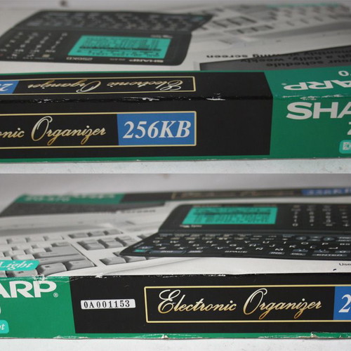 Sharp Electronic Organizer ZQ-570 256KB Backlight new