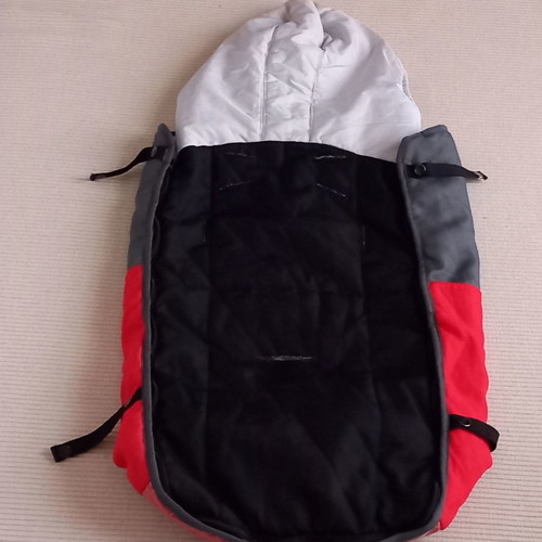Chicco footmuff used for stroller with fleece lining