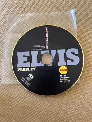 Elvis Presley Live! (1954-1956) CD μεταχειρισμένο