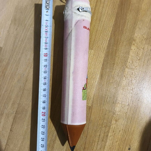 Vintage collectible pencil case used from Germany