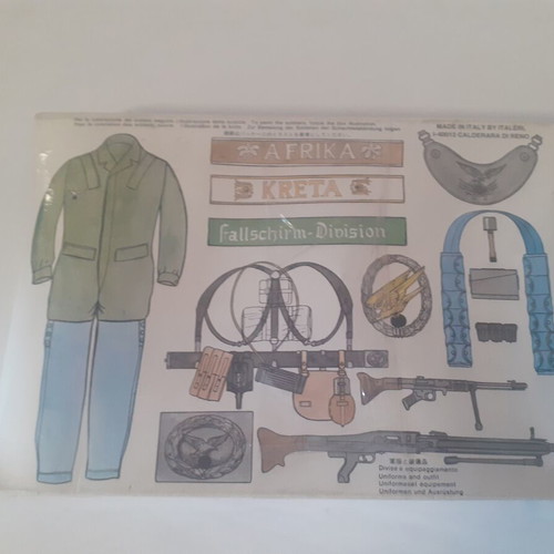 German Paratroops Italeri Model Kit 1/35 new