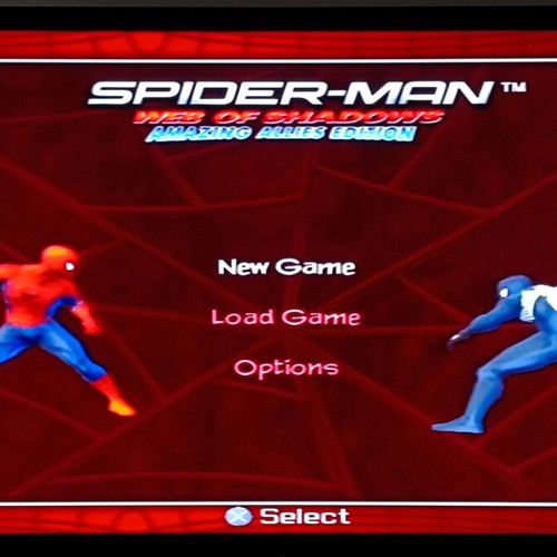 Spiderman Web of Shadows PS2 game like new, action