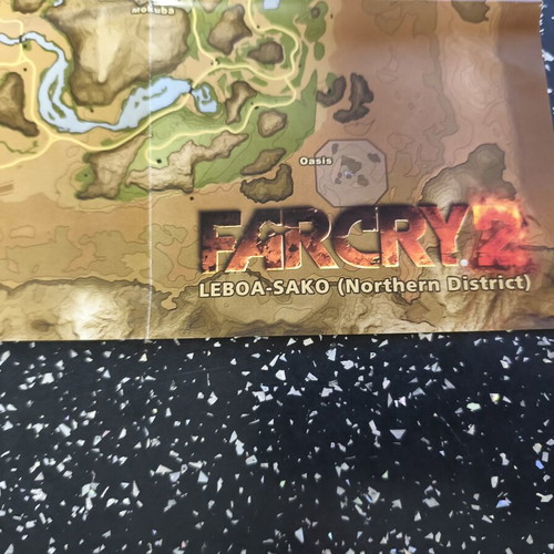 Far Cry 2 Xbox 360 game like new with map