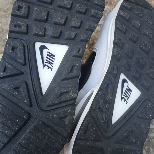 Nike Air Max Command sneakers used, size 38, black and white