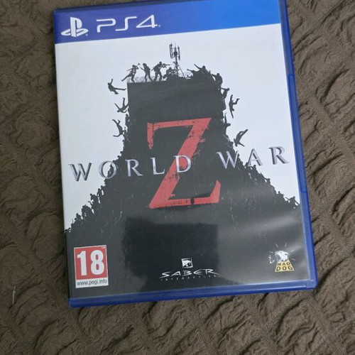 World War Z PlayStation 4 game like new