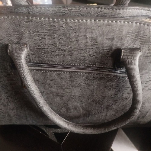 Accessories shoulder bag like new, dark gray anthracite