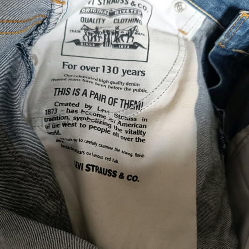 Levi's 504 Straight Fit Men's Jeans like new, blue