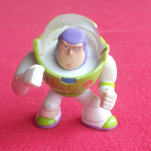 Buzz Lightyear Mattel figure like new, mini with movable arms