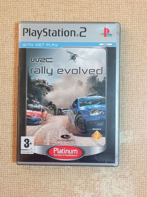 Θήκη WRC Rally Evolved Platinum Edition PS2 μεταχειρισμένη