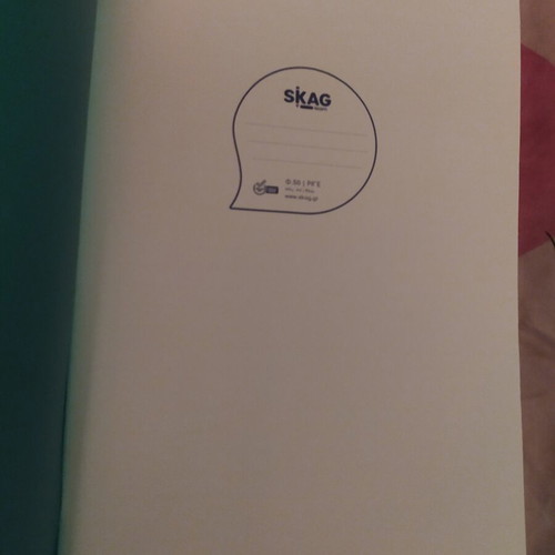 Skag A4 notebook, 60 sheets, 80 gr paper