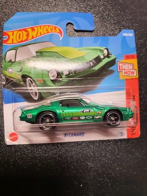 Hot Wheels 81' Camaro Super Treasure Hunt new