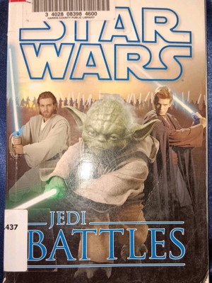 Star Wars Jedi Battles book like new, English
