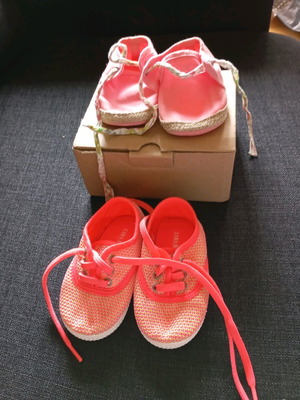 Zara baby shoes like new, sizes 17/18 and 19