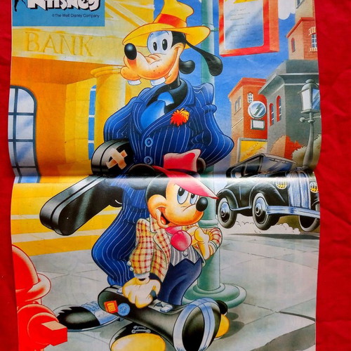 Happy Stories Disney used issue 1992 with poster and guide