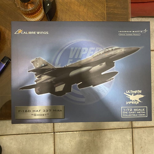 F-16D Block 52+ HAF 337 Mira Ghost Have Glass II model like new
