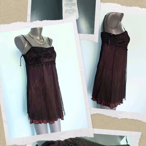 Tulle dress with bustier and rich decoration used, MNG by Mango
