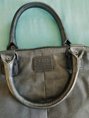 G-Star Raw σακίδιο σαββατοκύριακου ή πόλης σαν καινούργιο, δέρμα και καμβάς