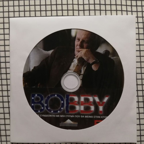Bobby DVD used with Greek subtitles