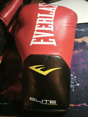 Everlast Elite 14oz boxing gloves like new