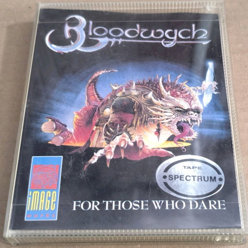 Bloodwych (Image Works) ZX Spectrum cassette used