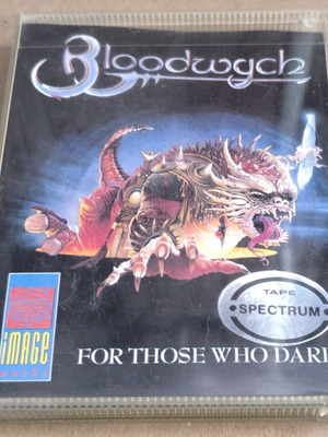 Bloodwych (Image Works) ZX Spectrum cassette used