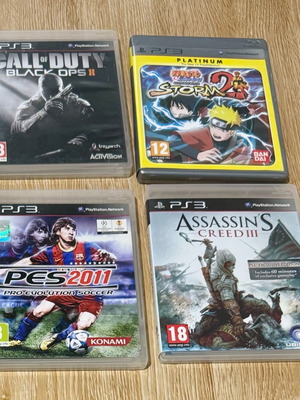 PlayStation 3 - 4 игри в отлично състояние