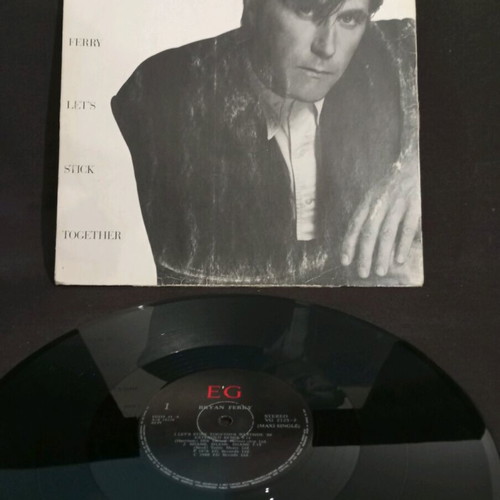 Bryan Ferry Let's Stick Together vinyl like new, rock