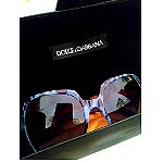  Μπλε λεοπάρ γυαλιά Dolce & Gabbana