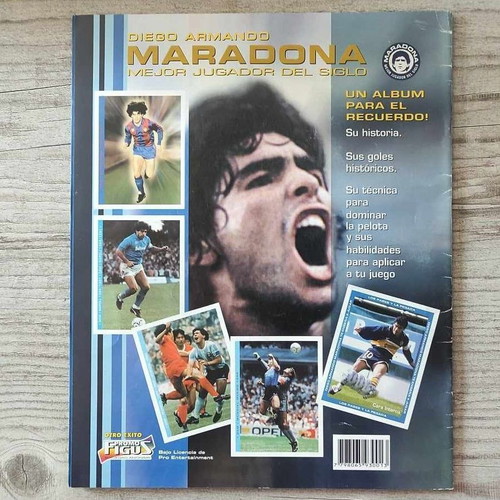 Diego Armando Maradona album like new, limited edition
