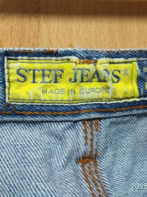 Stef jeans No46 blue used, stonewashed