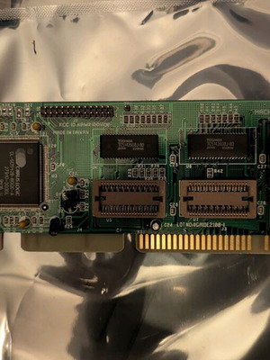 Machspeed VGA GUI 2100 VLB graphics card used 1MB