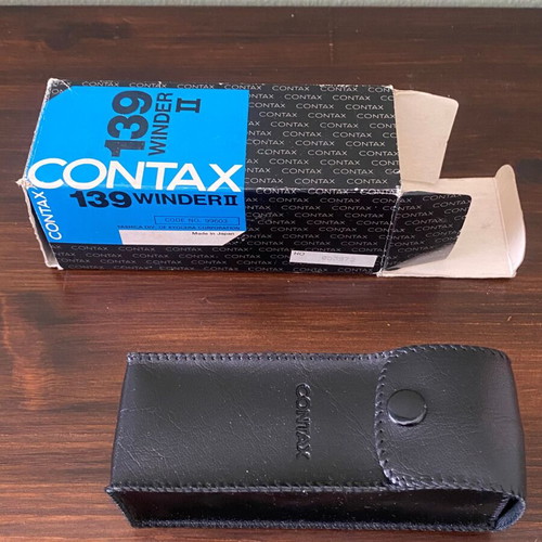 Contax 139 Winder II like new vintage film camera motor drive