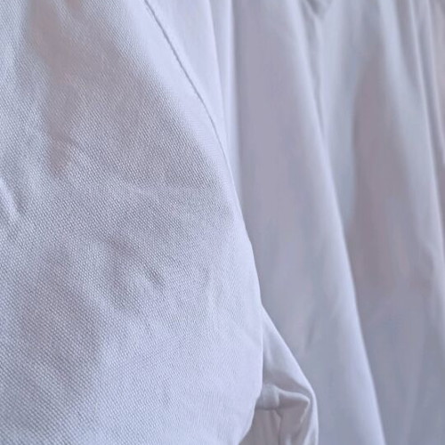 Noshame® men's t-shirt XXL like new, white with yellow details