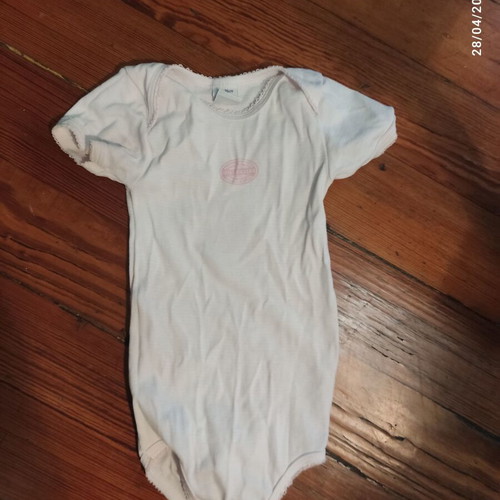 Baby short-sleeve bodysuit Petit Bateau like new 18-24 months 86 cm