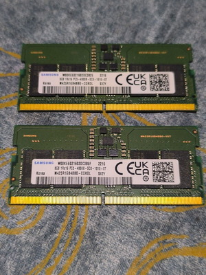 Samsung DDR5 Laptop RAM 16GB (2x8GB) 4800MHz σαν καινούργιο