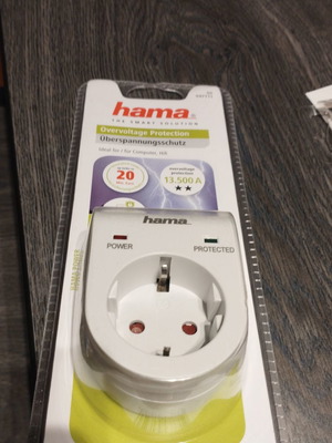 Hama Πρίζα ασφαλείας καινούργια, σφραγισμένη συσκευασία