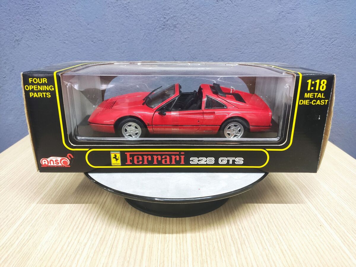 Anson Ferrari 328 GTS metal model 1:18 new - € 80,00 - Vendora.cy
